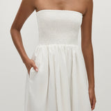 Faithfull - Iben Midi Dress White