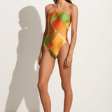 Faithfull - Vida One Piece Costa Smeralda Print - Final Sale