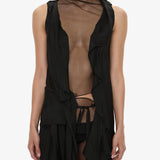 Christopher Esber - Kacere Towel Drape Column Skirt