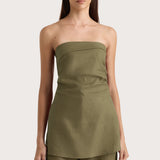 Faithfull - Boe Tunic Top Khaki