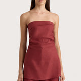 Faithfull - Boe Tunic Top Wine - Final Sale