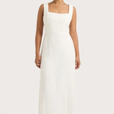 Faithfull - Lais Midi Dress White - Final Sale