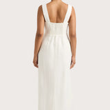 Faithfull - Lais Midi Dress White - Final Sale