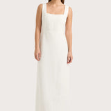 Faithfull - Lais Midi Dress White - Final Sale