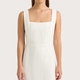 Faithfull - Lais Midi Dress White - Final Sale
