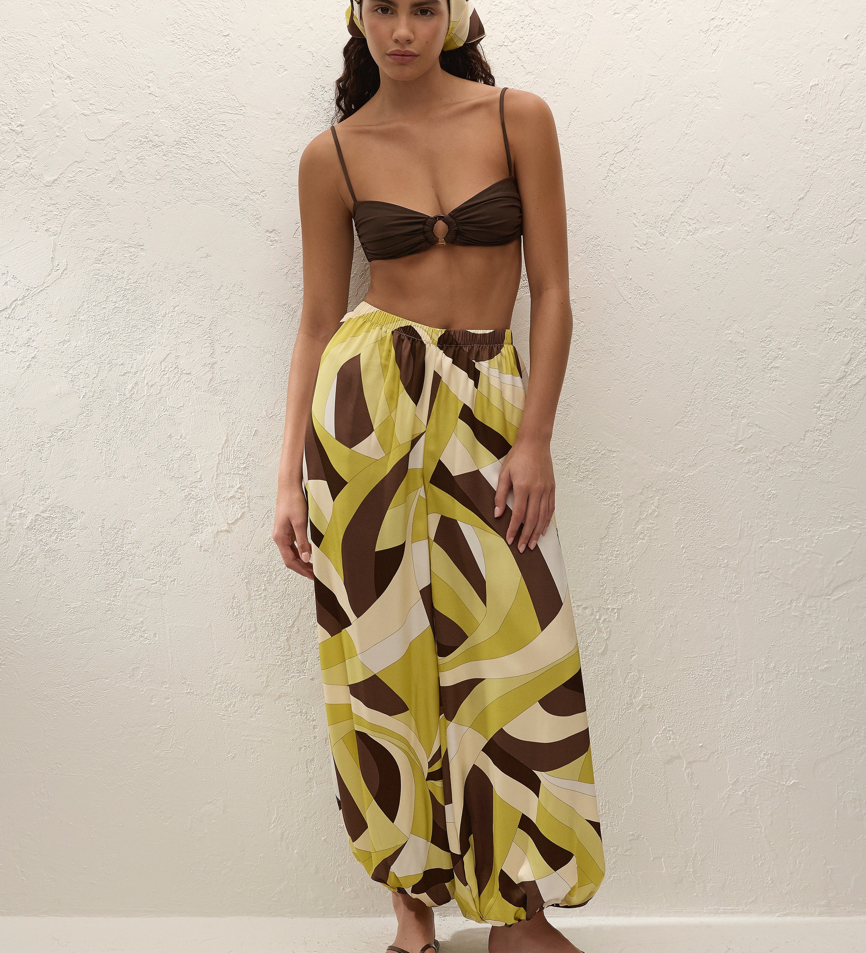Faithfull - Soleil Head Scarf Mila Geometric Print
