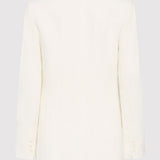 St. Agni - Tailored Linen Blazer - Ivory