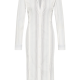 Faithfull - En Vau Shirt Dress Striped Soft Blue