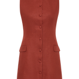 Faithfull - Jane Mini Dress Garnet - Final Sale
