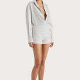 Faithfull - Noto Short Navy Stripe