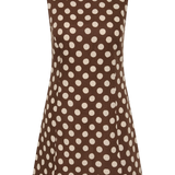 Faithfull - Lydie Mini Dress Cioccolato Dot