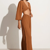Faithfull - Palmera Top Caramel - Final Sale