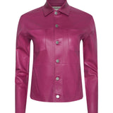 L'AGENCE - Janelle Coated Jean Jacket