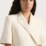 Faithfull - Enna Short Sleeve Blazer Beige