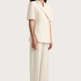 Faithfull - Enna Short Sleeve Blazer Beige
