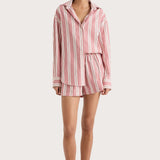 Faithfull - En Vau Shirt Cherry Stripe