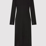 St. Agni - Tailored Maxi Coat - Black