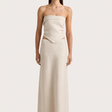 Faithfull - Antibes Strapless Top Sand - Final Sale