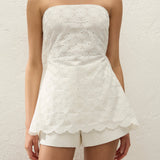 Faithfull - Pamina Top Dolce Broderie White