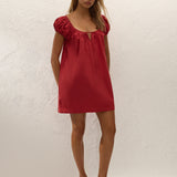 Faithfull - Marblau Mini Dress Chilli