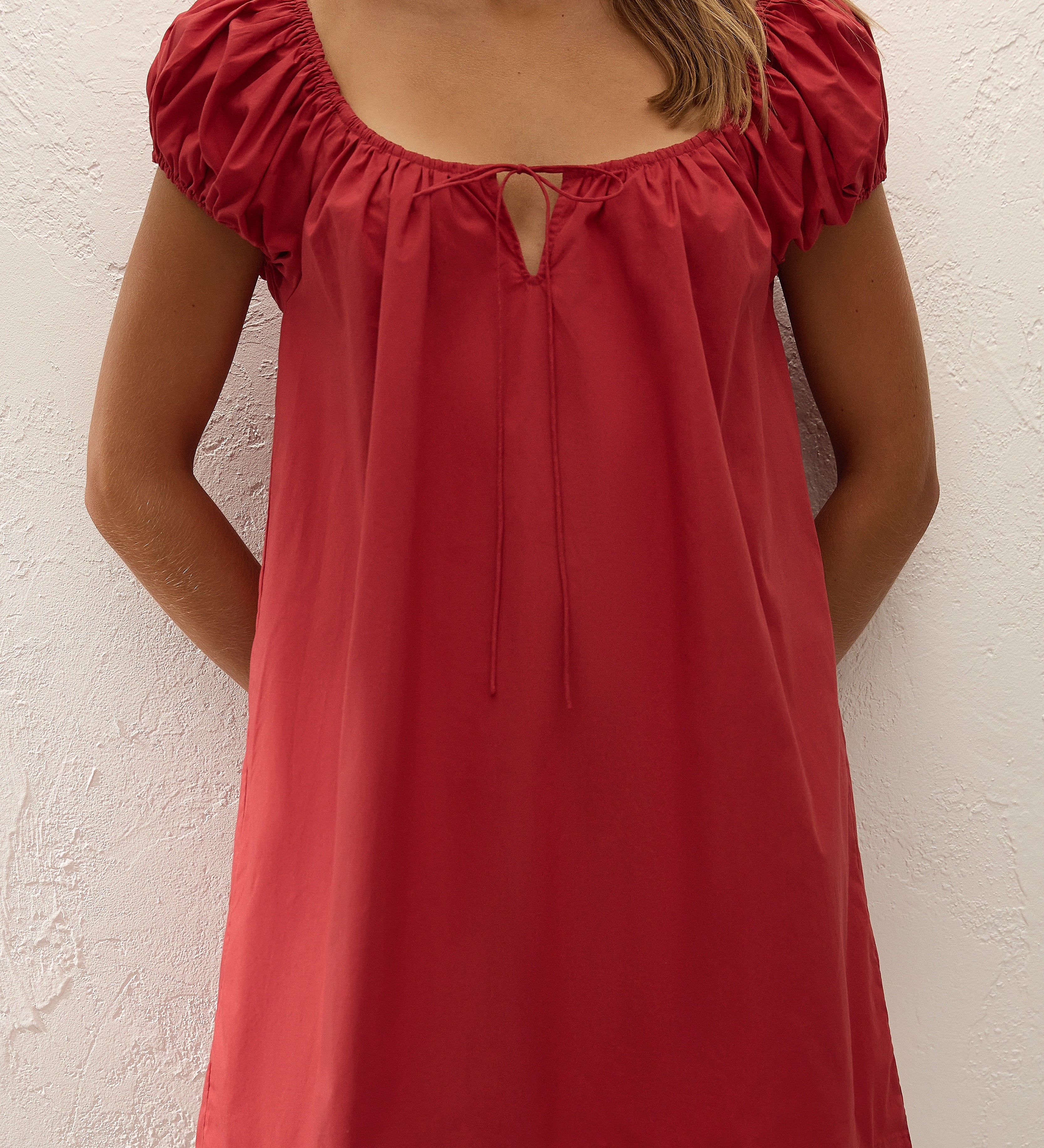 Faithfull - Marblau Mini Dress Chilli