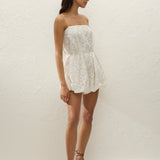 Faithfull - Rosella Playsuit Dolce Broderie White