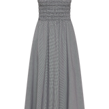 Faithfull - Amelie Midi Dress Gingham Black - Final Sale