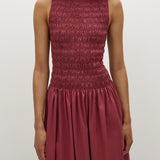 Faithfull - Margot Midi Dress Rhubarb
