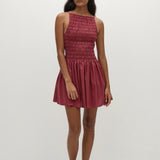 Faithfull - Laia Mini Dress Rhubarb