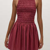 Faithfull - Laia Mini Dress Rhubarb