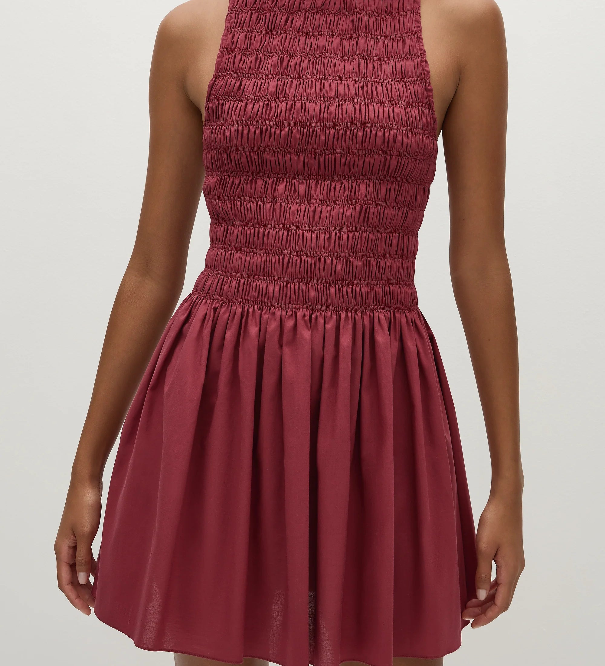 Faithfull - Laia Mini Dress Rhubarb
