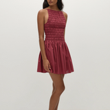 Faithfull - Laia Mini Dress Rhubarb