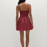 Faithfull - Laia Mini Dress Rhubarb