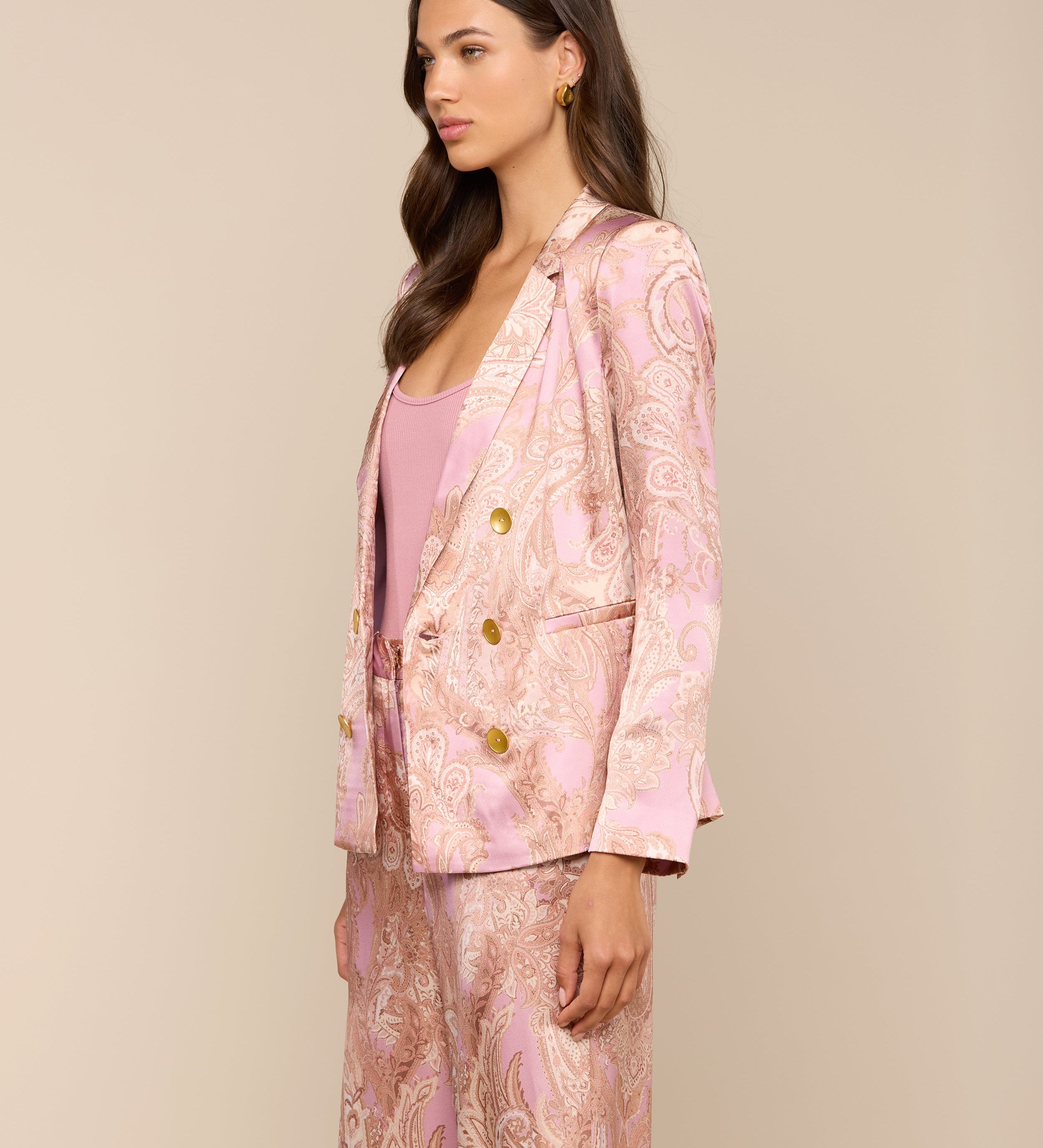 L'AGENCE - Colin Silk Blazer