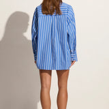 Faithfull - Daija Shirt Adia Stripe Ocean Blue - Final Sale