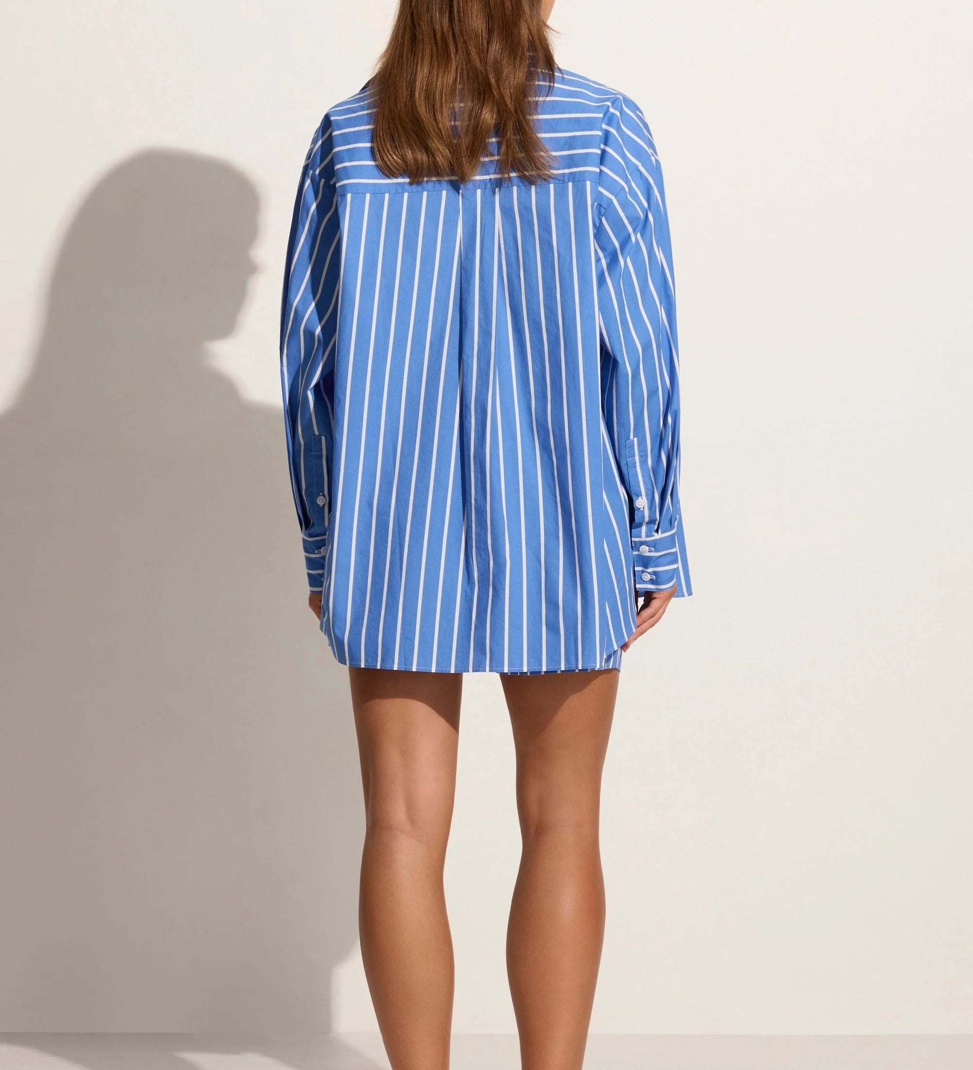 Faithfull - Daija Shirt Adia Stripe Ocean Blue - Final Sale