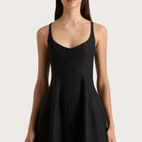 Faithfull - Sanne Midi Dress Black - Final Sale