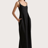 Faithfull - Sanne Midi Dress Black - Final Sale