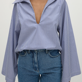 Faithfull - Gaia Top Helle Stripe Vintage Navy