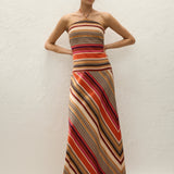 Faithfull - Clara Maxi Dress Murano Amber