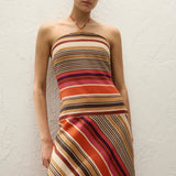 Faithfull - Clara Maxi Dress Murano Amber