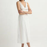 Posse - LOIS DRESS - VINTAGE WHITE
