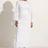 Faithfull - De Deus Midi Dress White - Final Sale