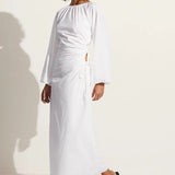 Faithfull - De Deus Midi Dress White - Final Sale