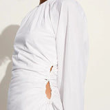 Faithfull - De Deus Midi Dress White - Final Sale