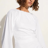 Faithfull - De Deus Midi Dress White - Final Sale
