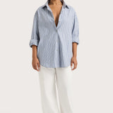 Faithfull - En Vau Shirt Blue Stripe - Final Sale