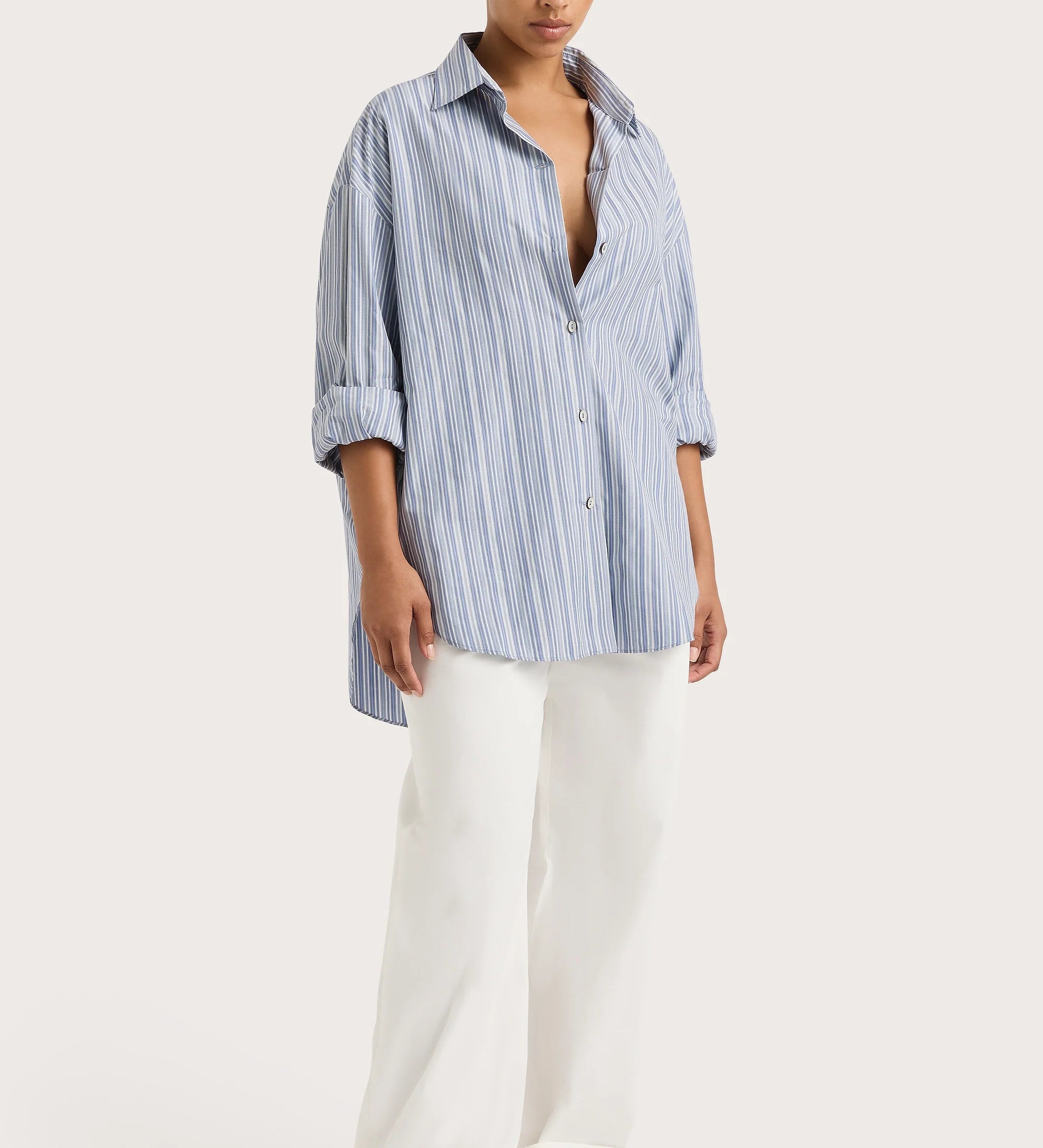 Faithfull - En Vau Shirt Blue Stripe - Final Sale