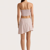 Faithfull - Emalee Mini Skirt Oliander Blush - Final Sale