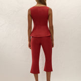 Faithfull - Valeria Capri Pant Chilli